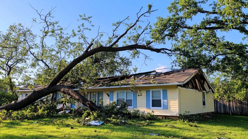 Fallen Trees and Debris